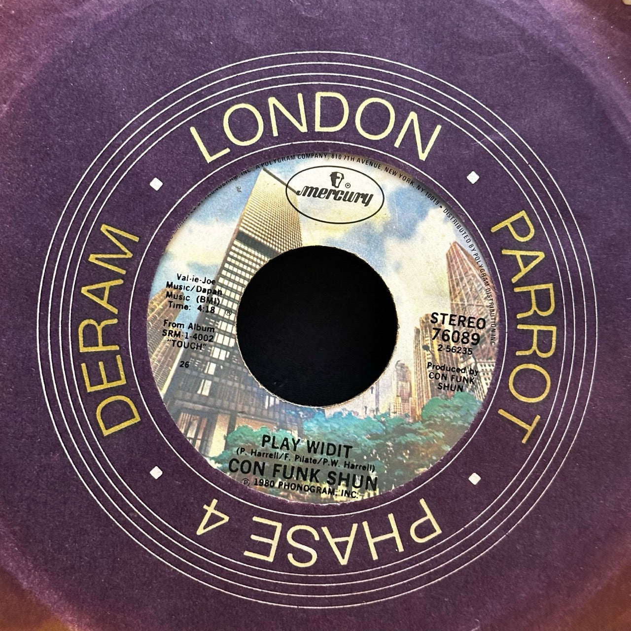 Con Funk Shun – Too Tight / Play Widit [7"]