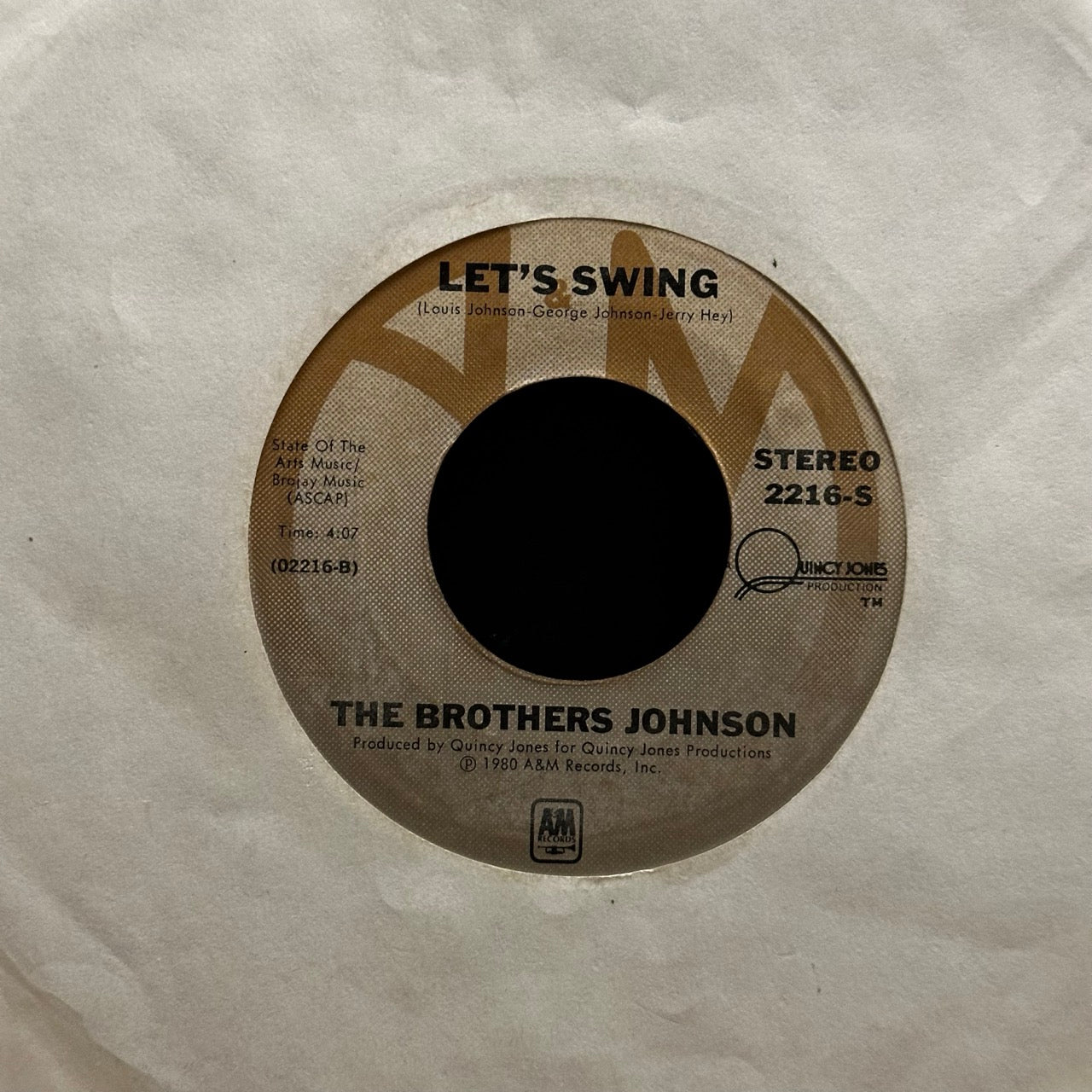 The Brothers Johnson – Stomp! / Let's Swing [7"]