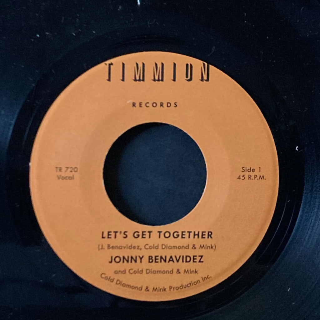 Jonny Benavidez - Let's Get Together/Cold Diamond & Mink 7"