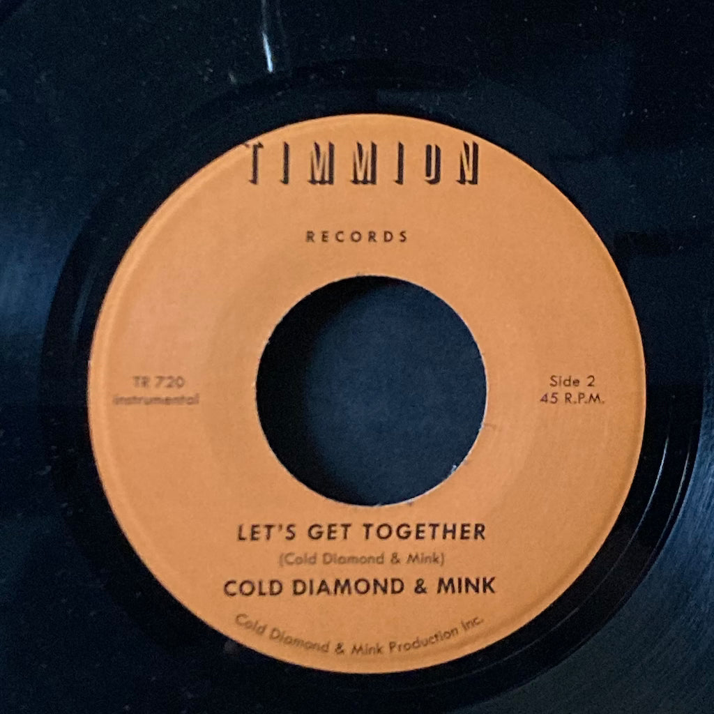 Jonny Benavidez - Let's Get Together/Cold Diamond & Mink 7"