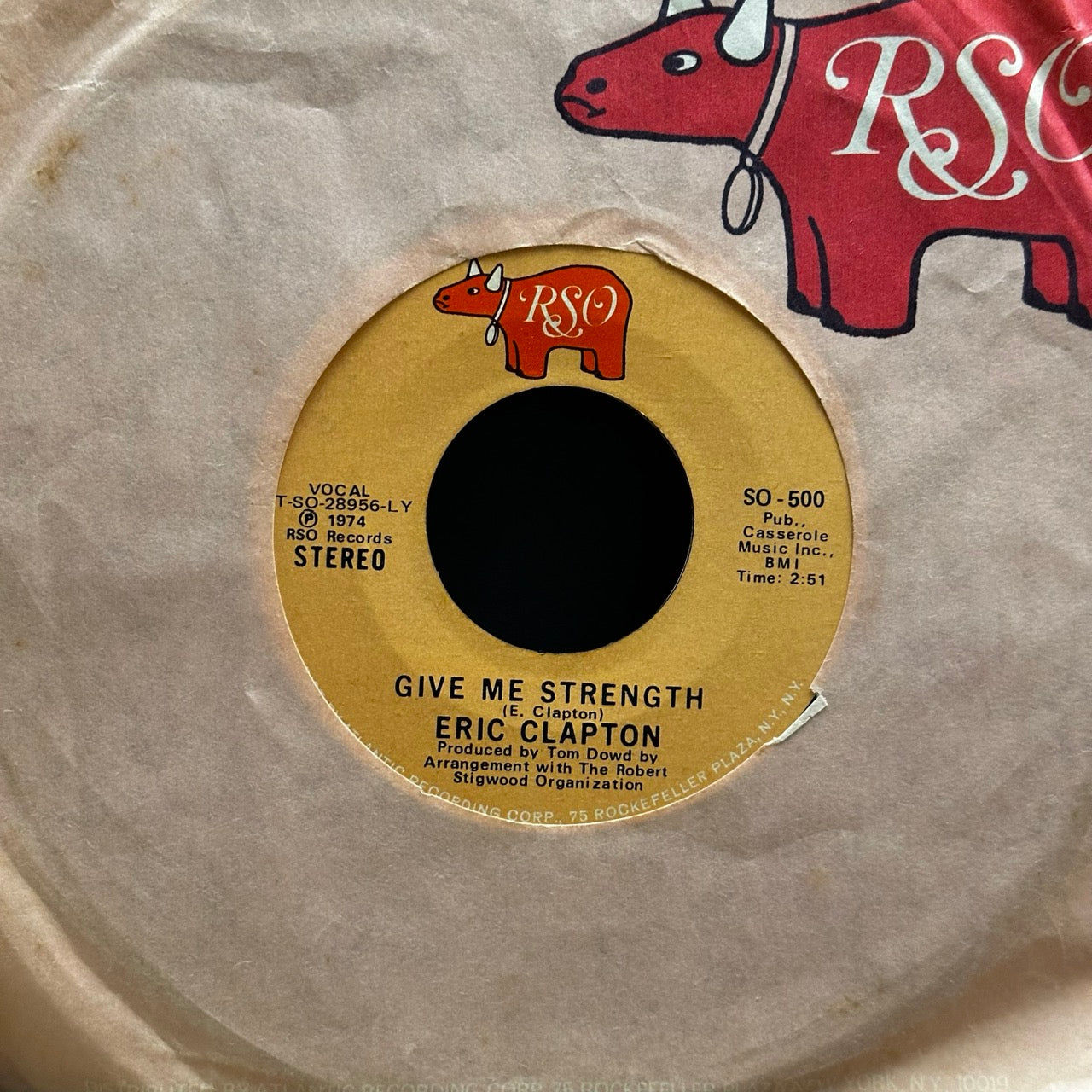 Eric Clapton – I Shot The Sheriff / Give Me Strength [7"]