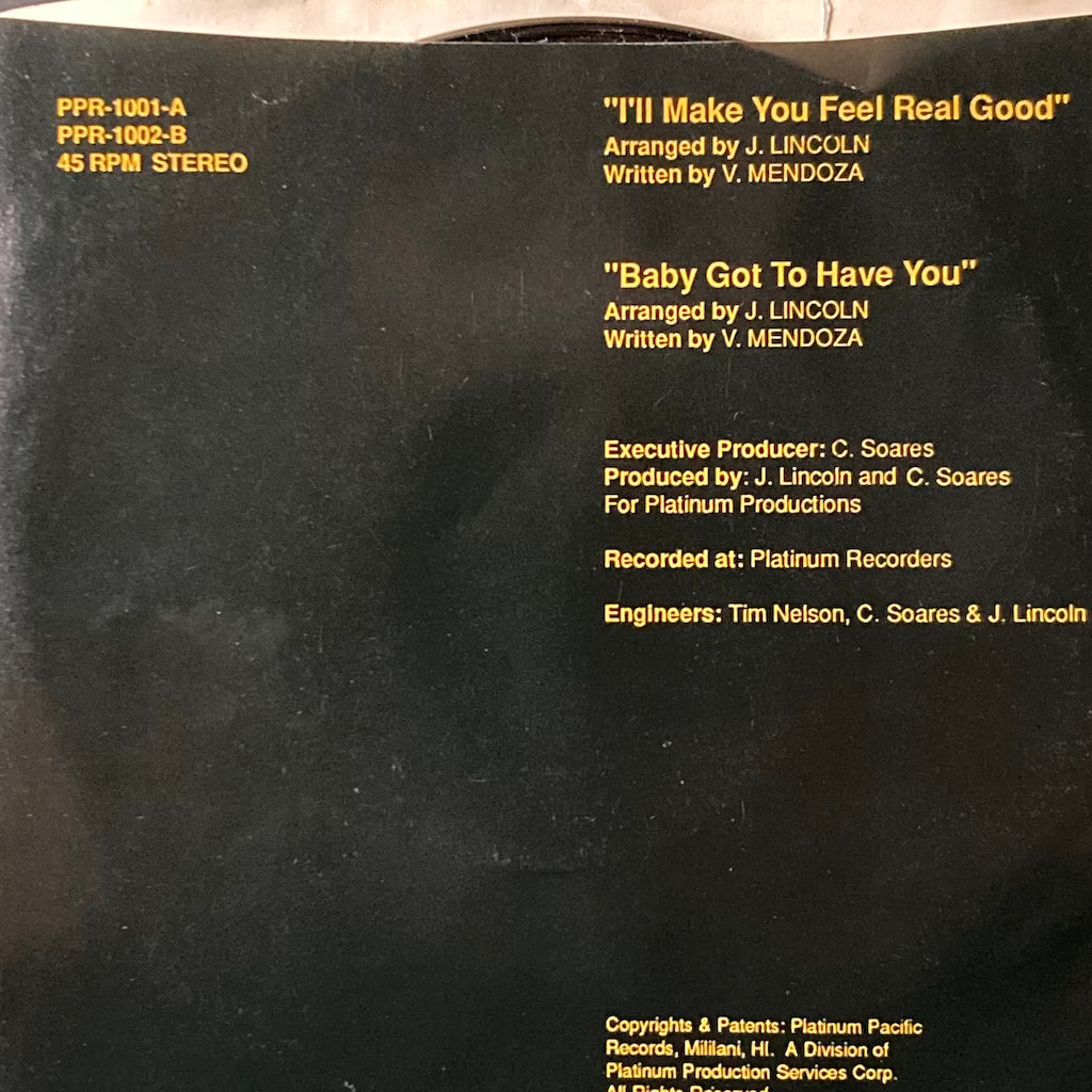 Aura - I'll Make You Feel Real Good/Baby Got To Have You 7"