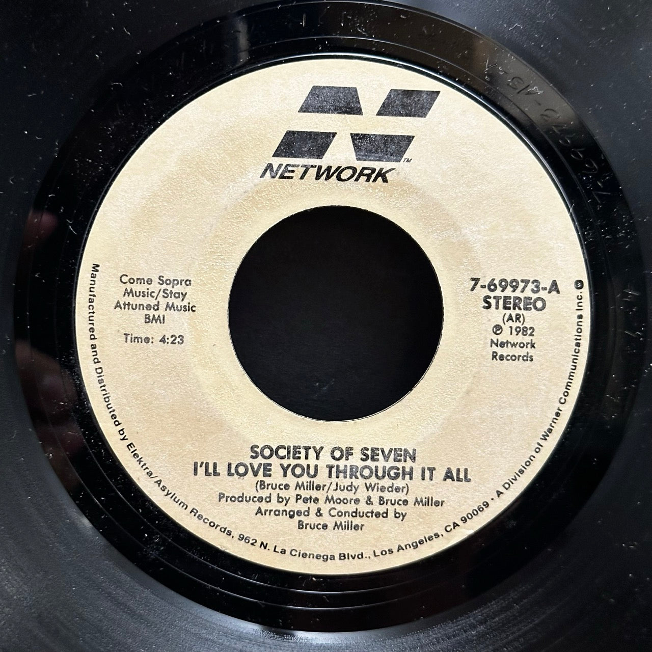 Society Of Seven – I'll Love You Through It All / Don't Write Me Off [7"]