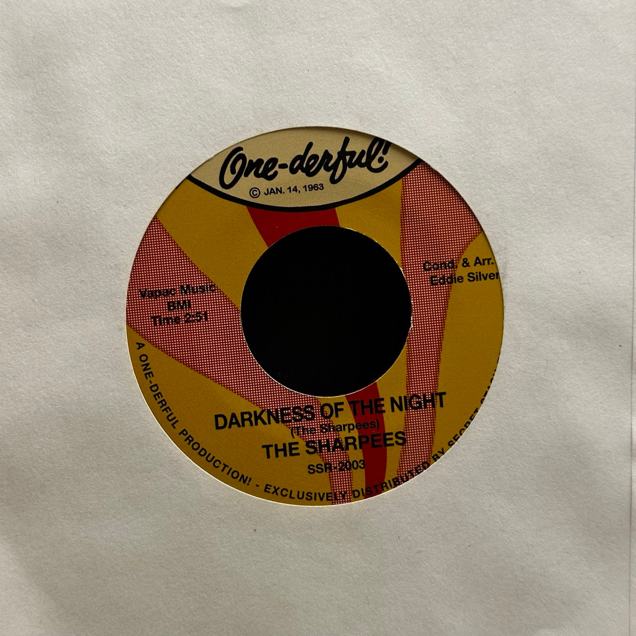 The Sharpees – Take Me To Your Leader / Darkness Of The Night [7"]