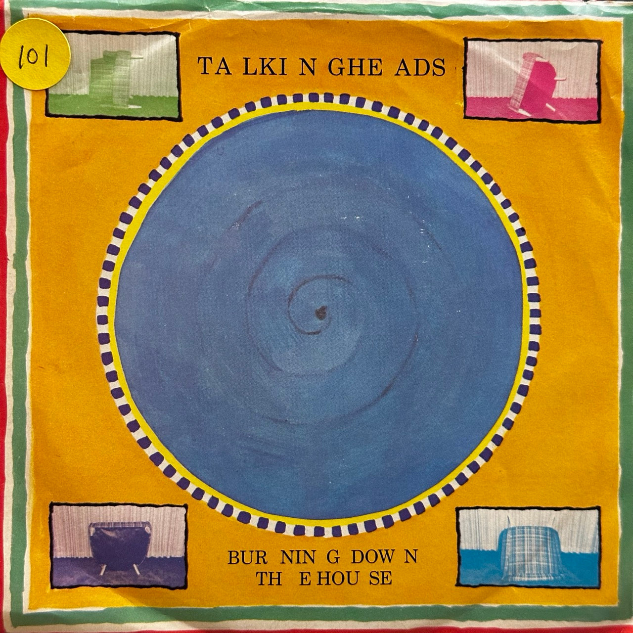 Talking Heads – Burning Down The House / I Get Wild / Wild Gravity [7"]