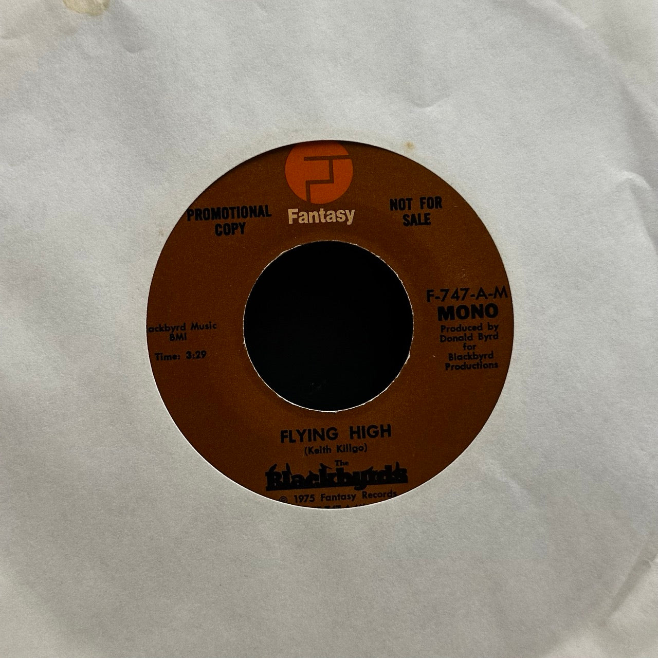 The Blackbyrds – Flying High / Flying High [7"]