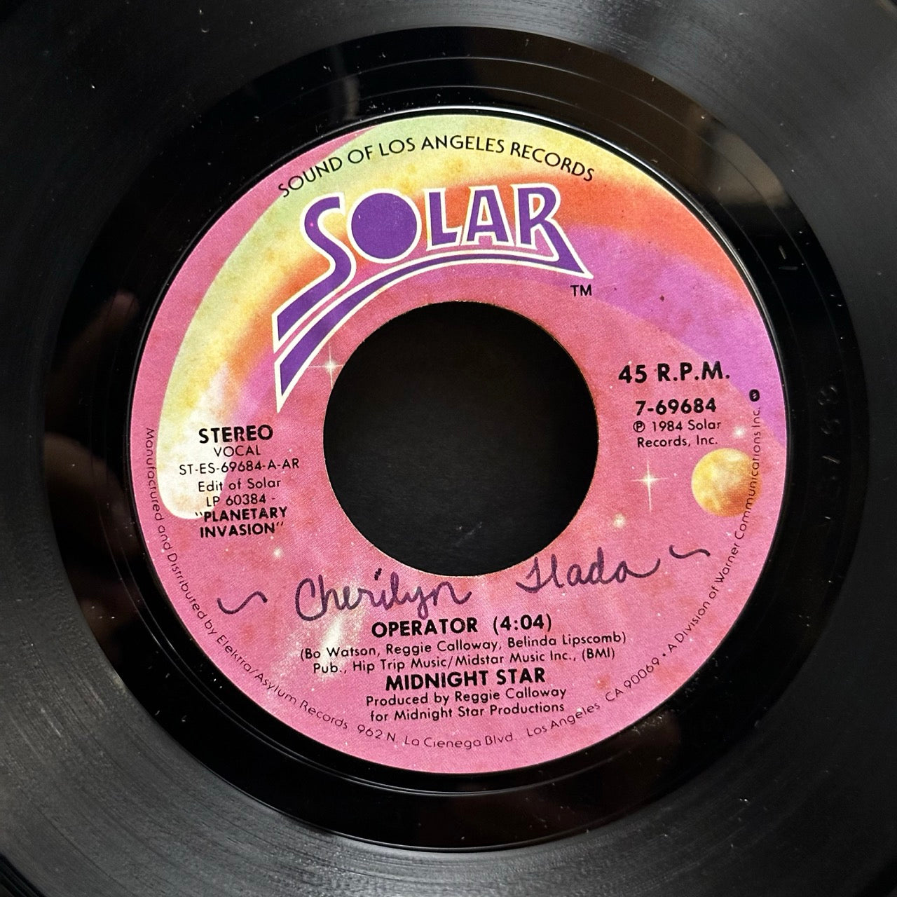 Midnight Star – Operator / Playmates [7"]