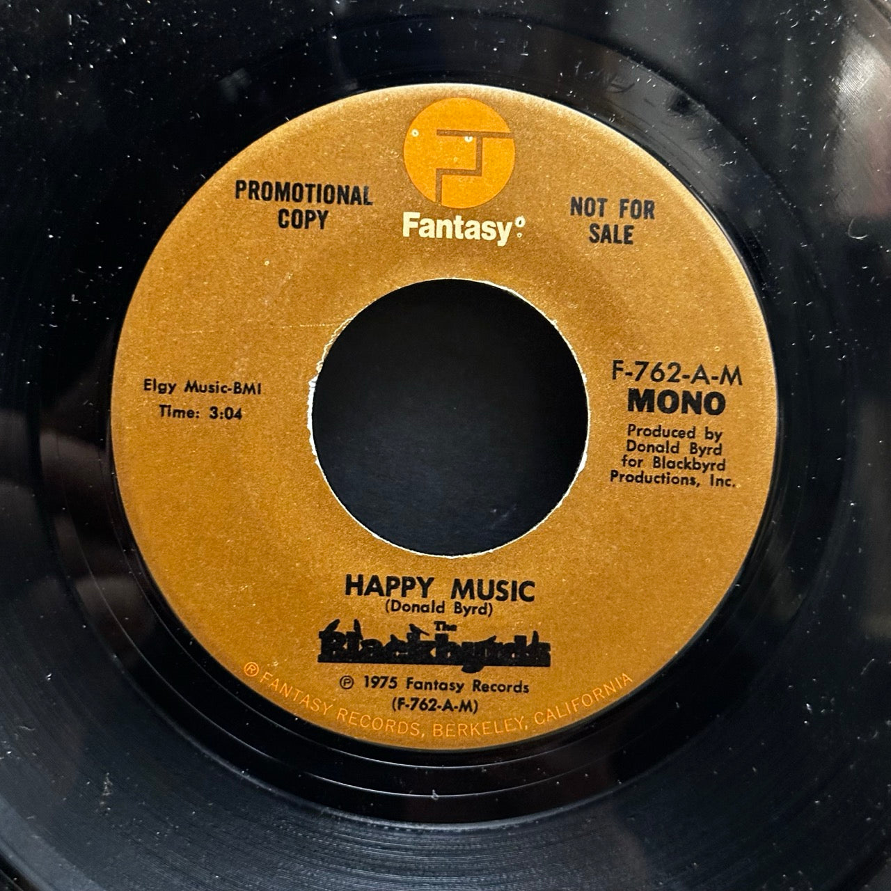 The Blackbyrds – Happy Music / Happy Music [7"]