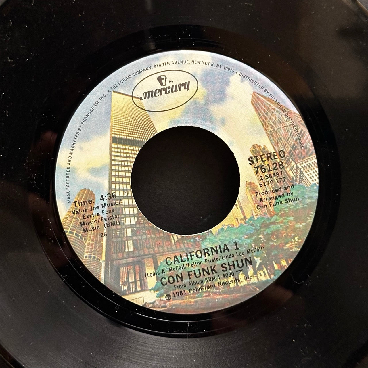 Con Funk Shun – Bad Lady / California 1 [7"]