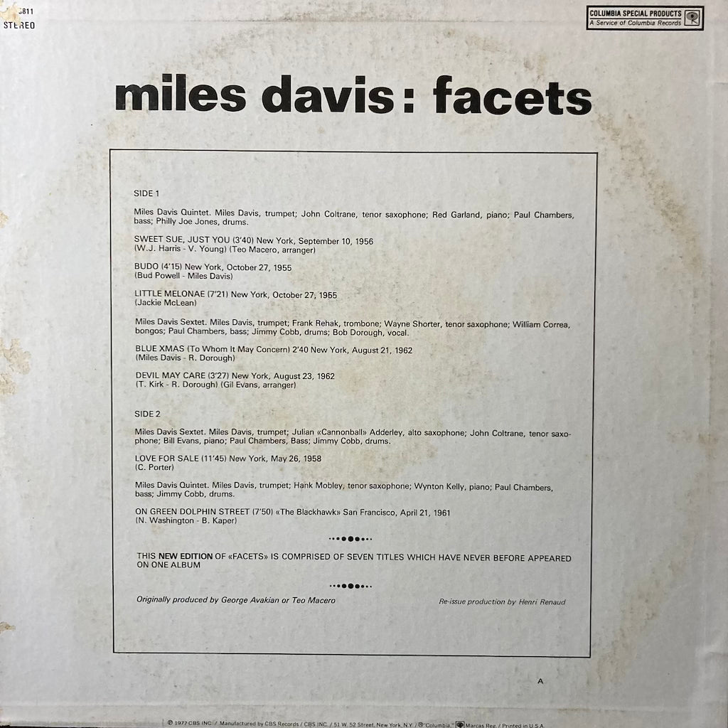 Miles Davis - Facets