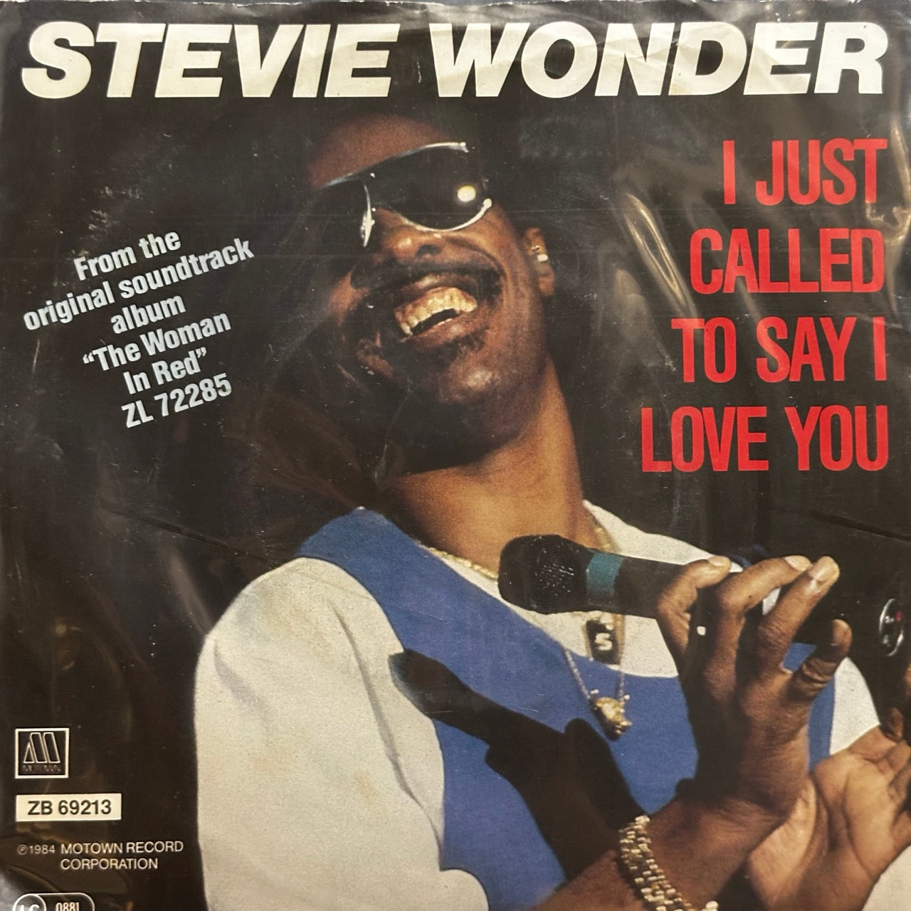 Stevie Wonder – I Just Called To Say I Love You / I Just Called To Say I Love You (Instrumental) [7"]