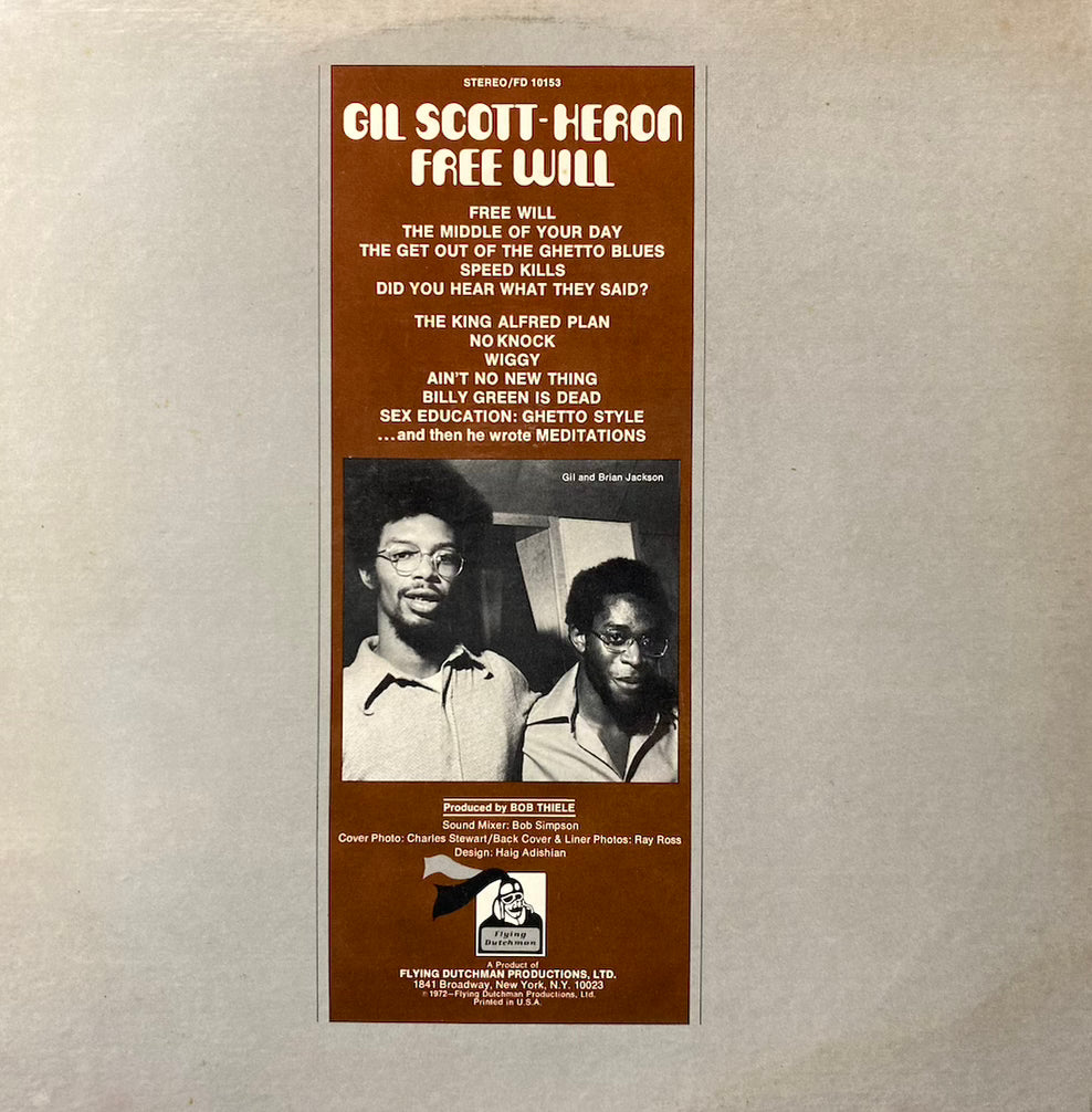 Gil Scott-Heron - Free Will