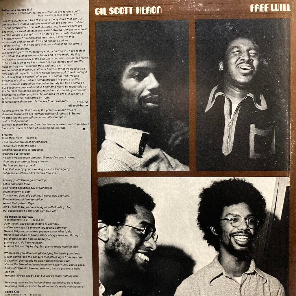 Gil Scott-Heron - Free Will