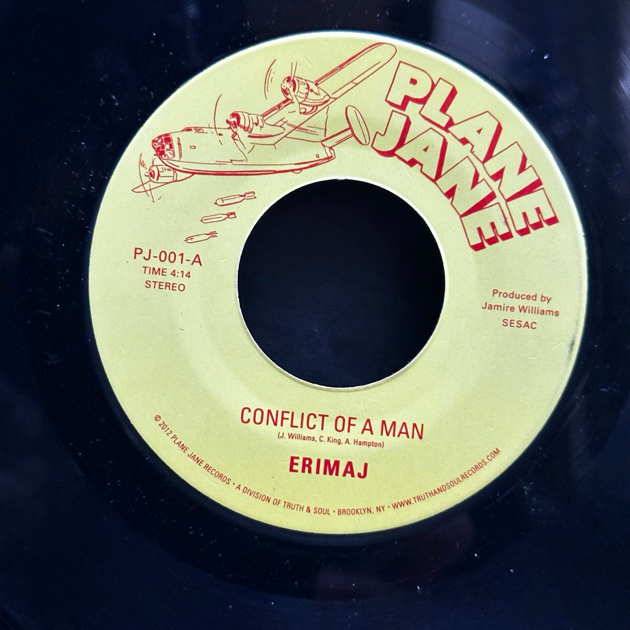 Erimaj – Conflict Of A Man / Nothing Like This [7"]