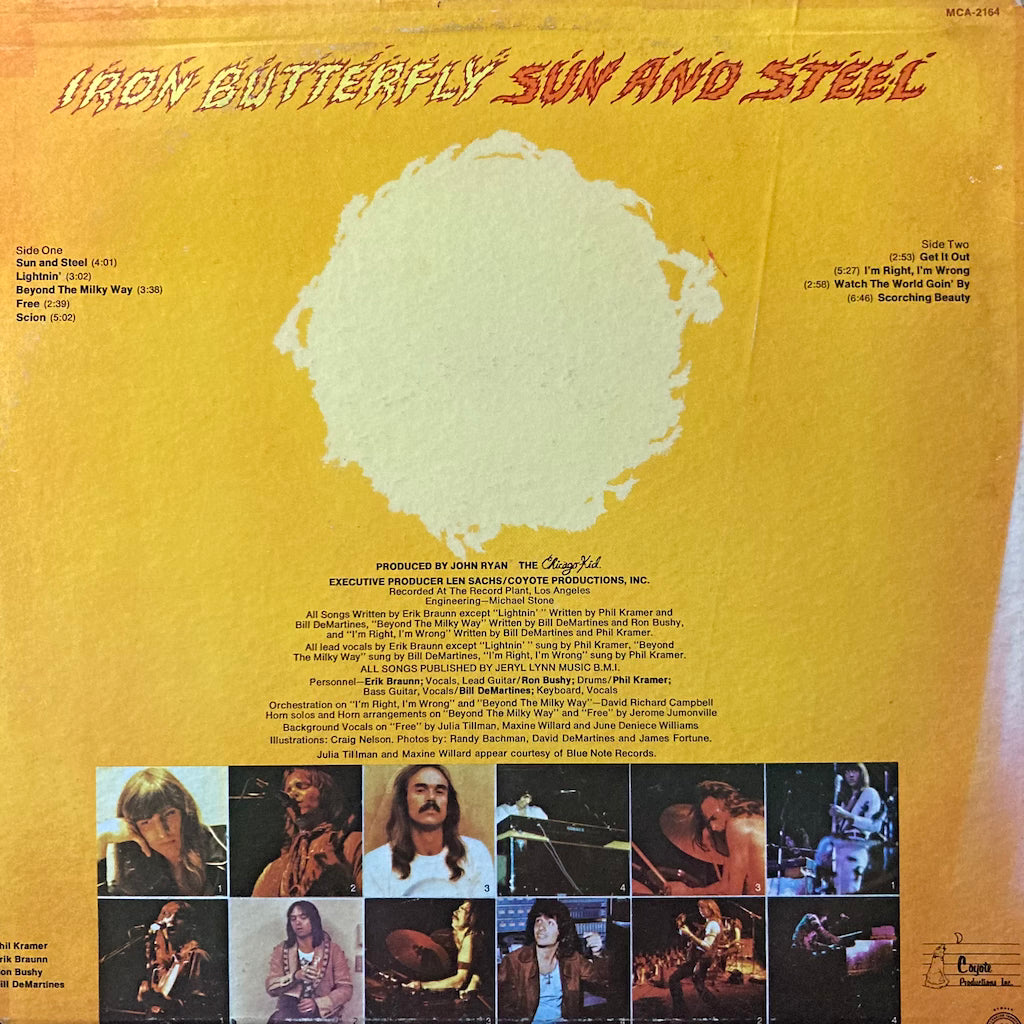 Iron Butterfly - Sun and Steel
