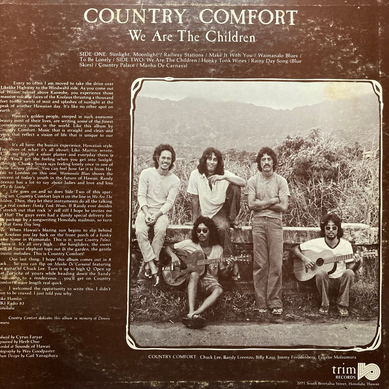 Country Comfort - We Are The Children