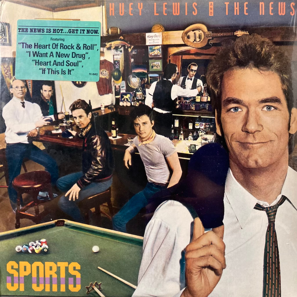 Huey Lewis and The News - Sports [SEALED - Original Press]