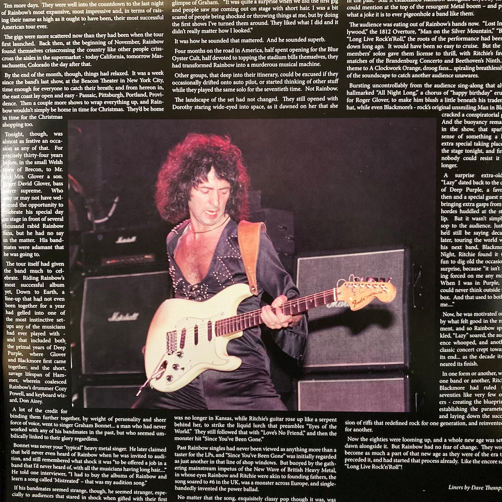 Rainbow - Long Island 1979, Down To Earth Tour