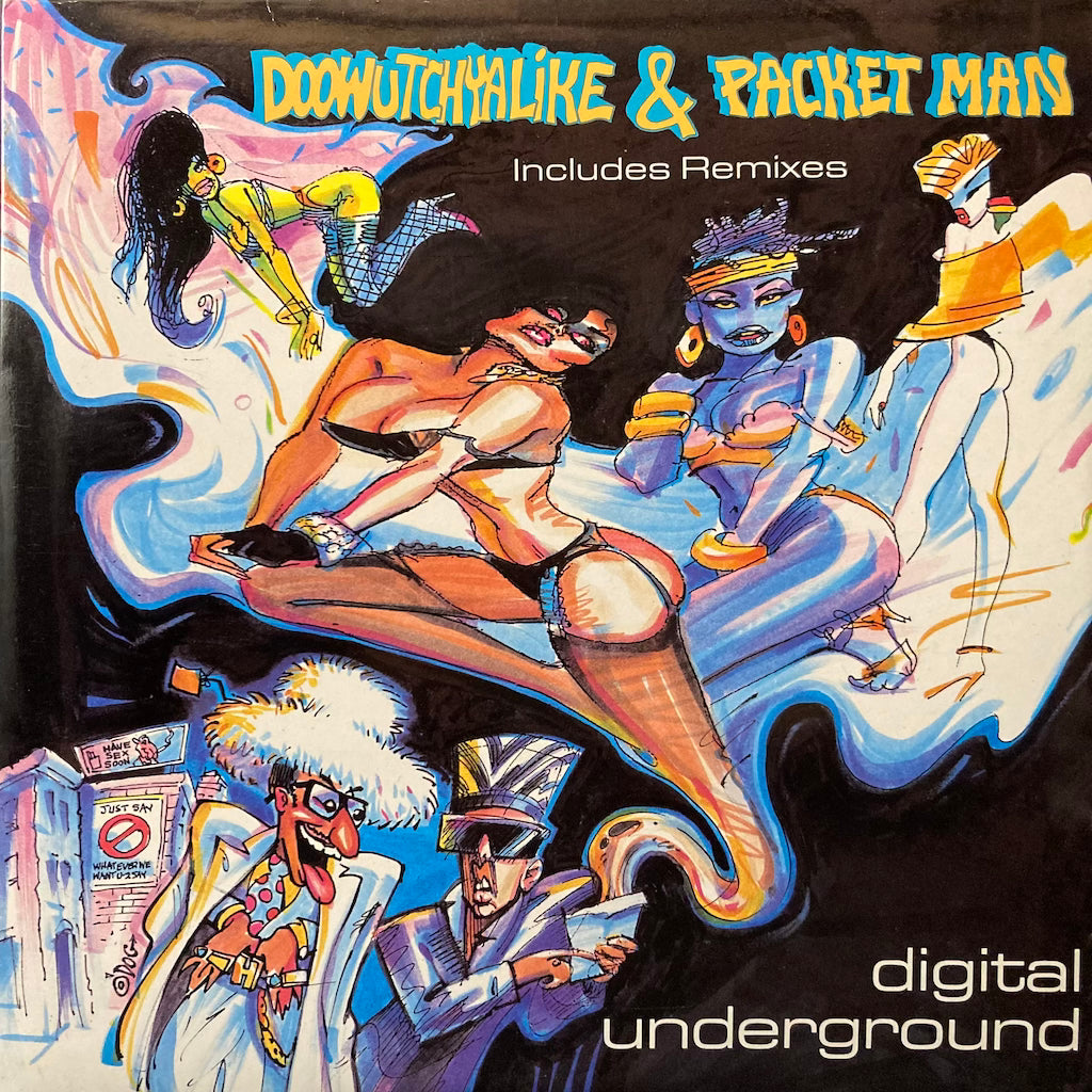 Digital Underground - Doowutchyalike & Packet Man [2x12" - Includes Remixes]