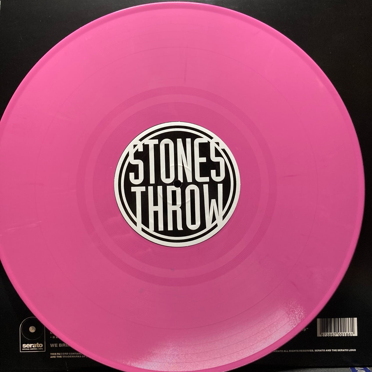 Serato - Official Control Vinyl (Stones Throw) [Pink Vinyl]