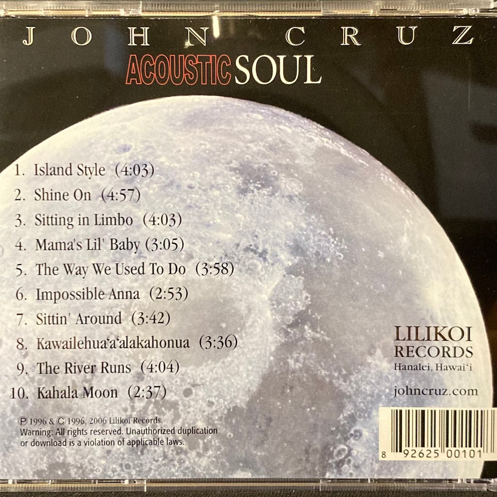 John Cruz - Acoustic Soul [CD - Signed]