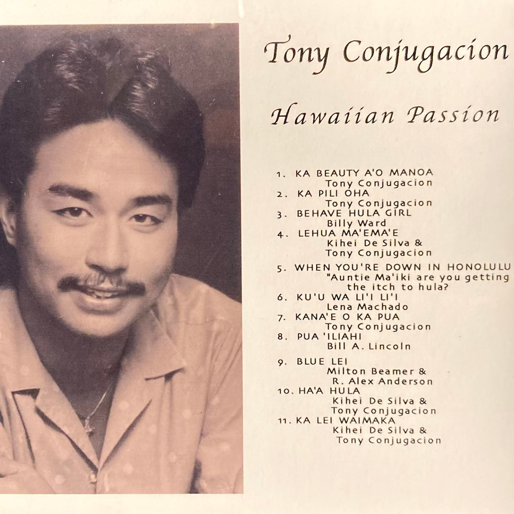 Tony Conjugacion - Hawaiian Passion [CD]