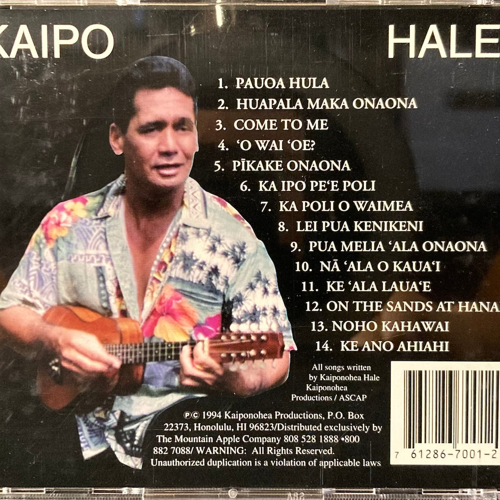 Kaipo Hale - My Toughts, My Music, My TIme [CD - Signed]