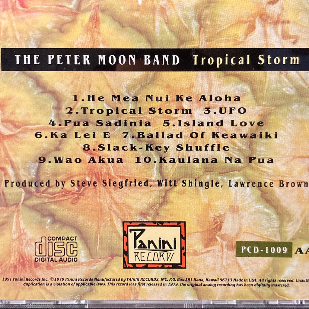 Peter Moon - Tropical Storm [CD]
