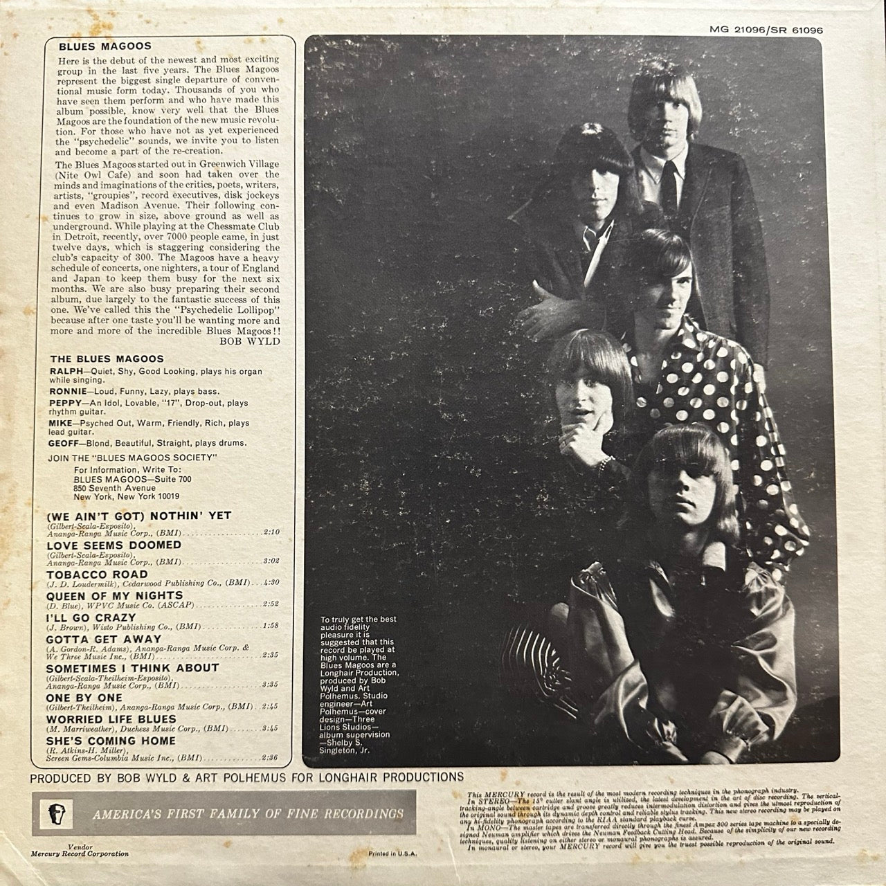 Blues Magoos – Psychedelic Lollipop