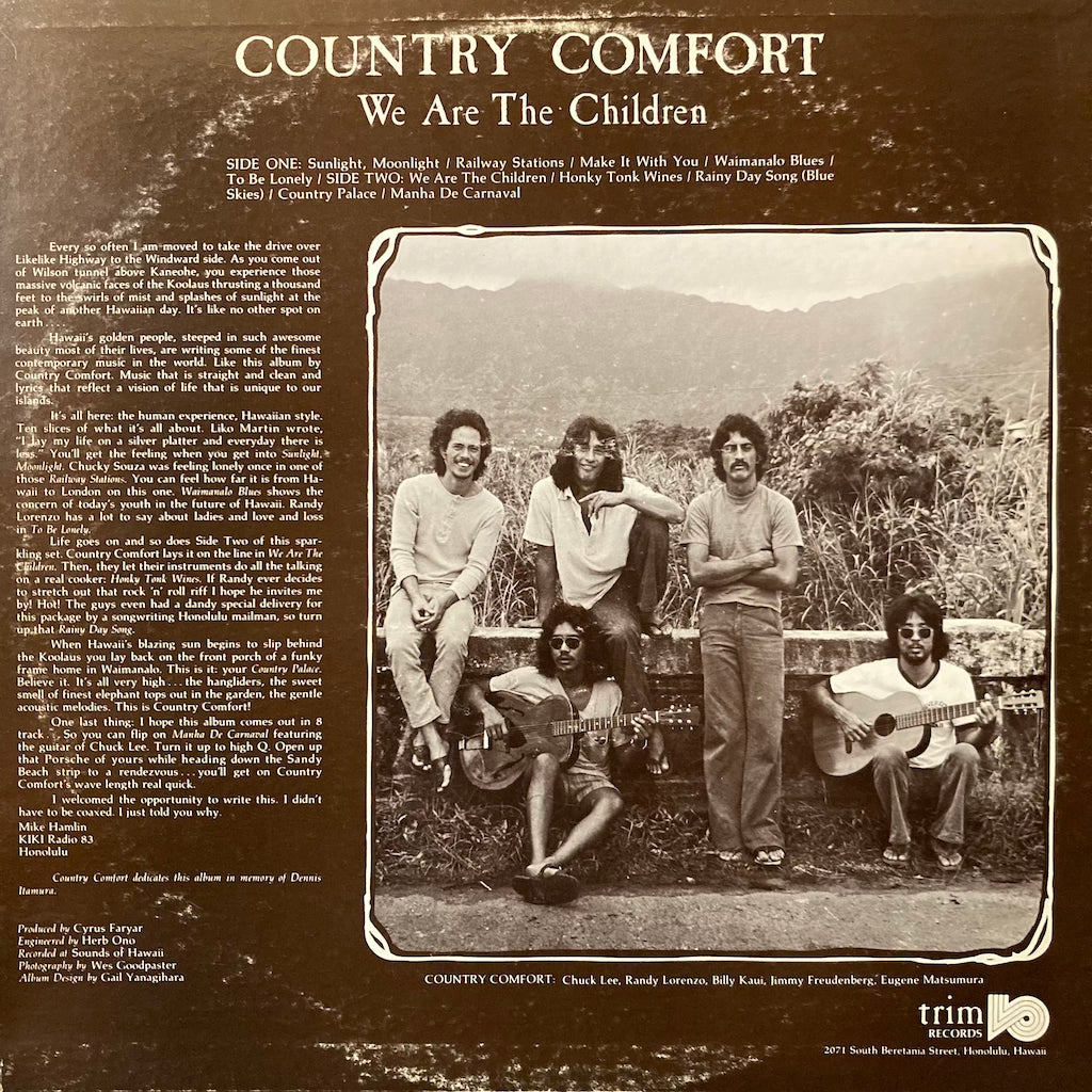 Country Comfort - We Are The Children