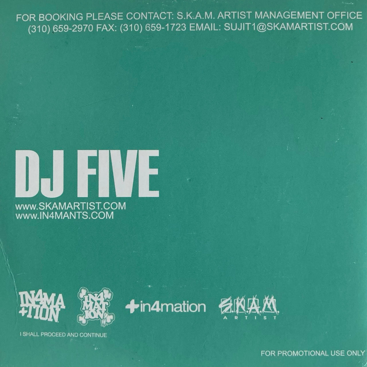 DJ Five - In4mation Mix [CD]