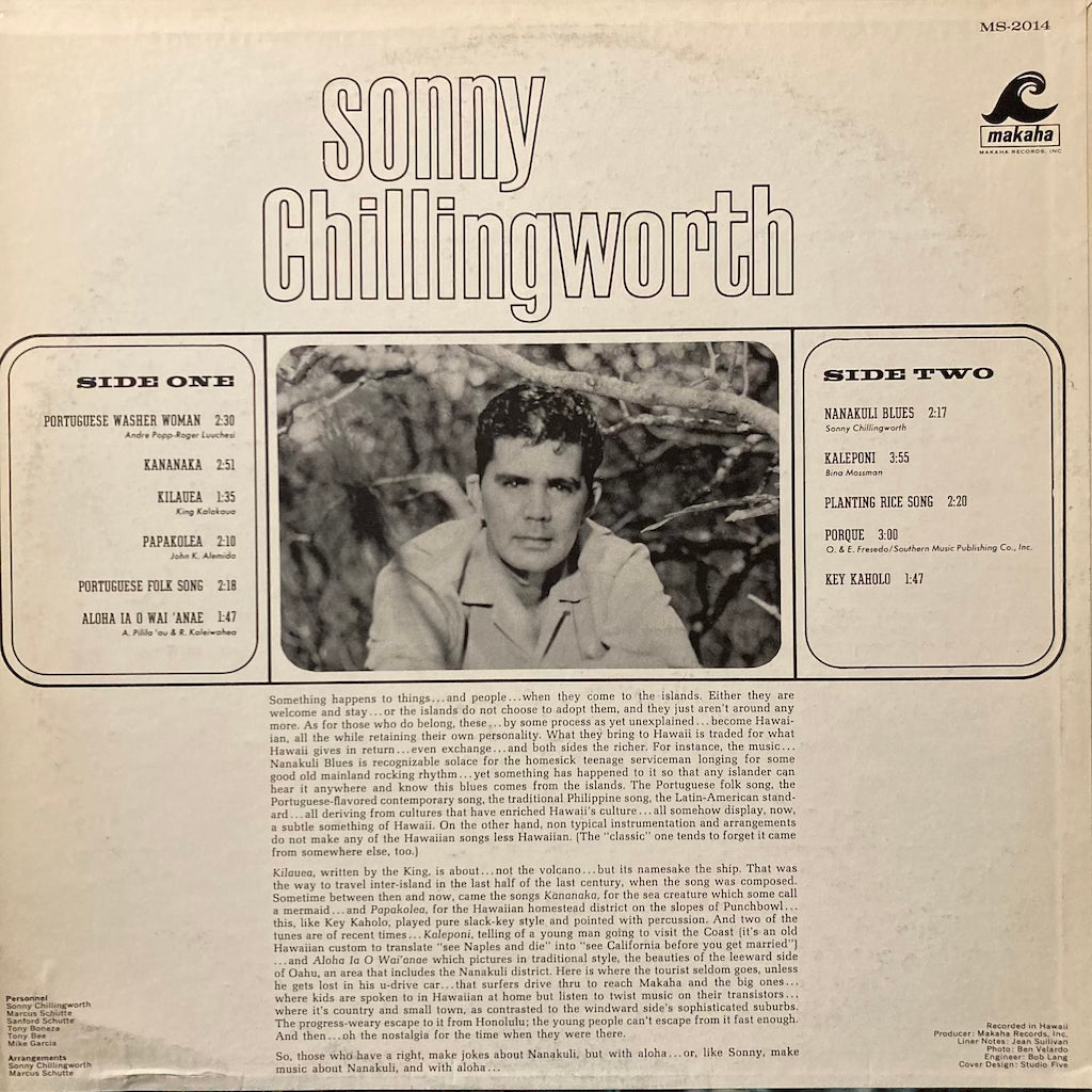 Sonny Chillingworth - Sonny Chillingworth