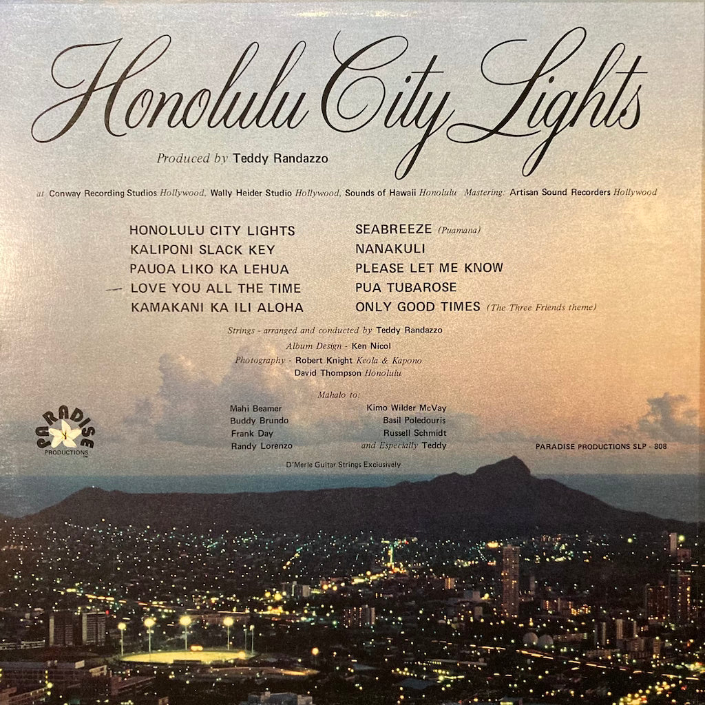 Keola & Kapono Beamer - Honolulu City Lights