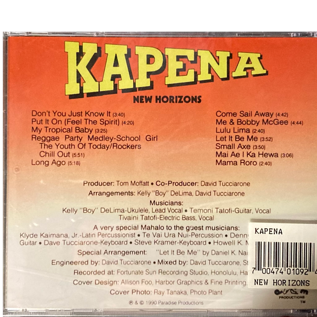 Kapena - New Horizons [CD - SEALED]