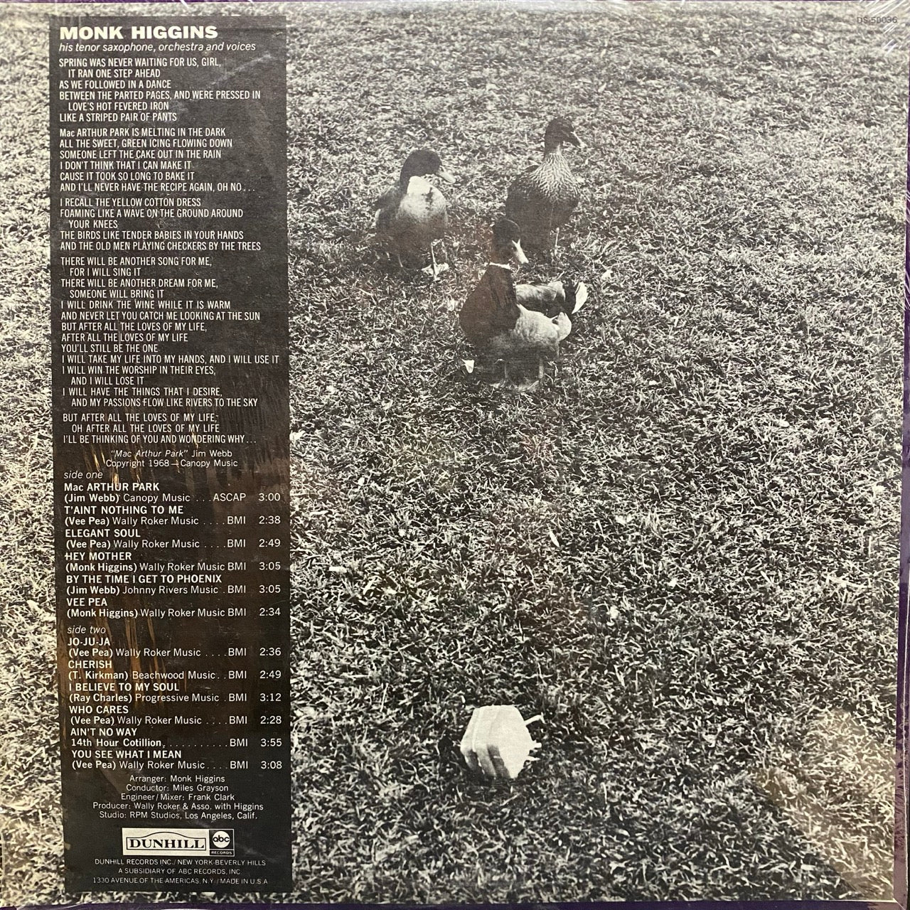 Monk Higgins – Monk Higgins In MacArthur Park