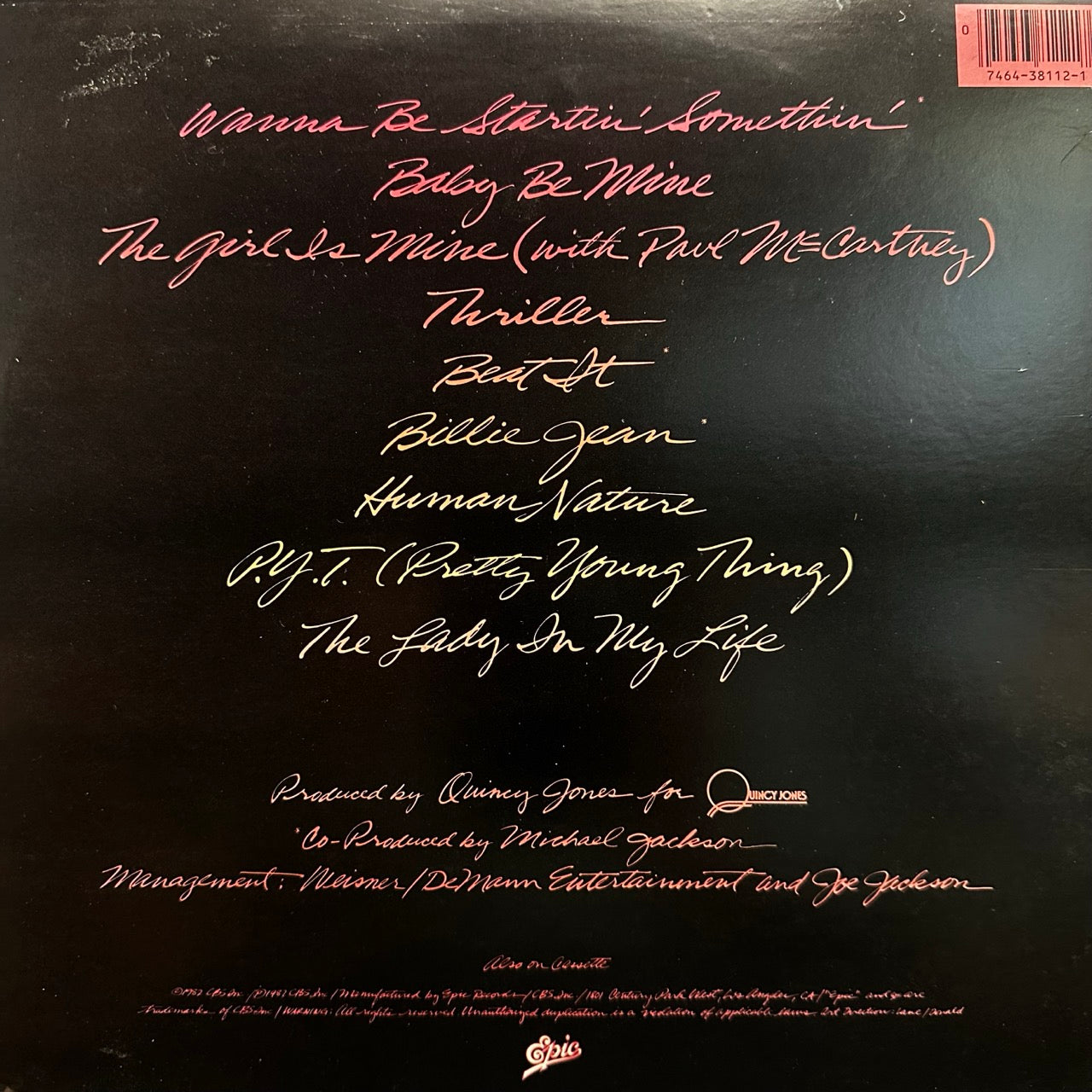 Michael Jackson – Thriller