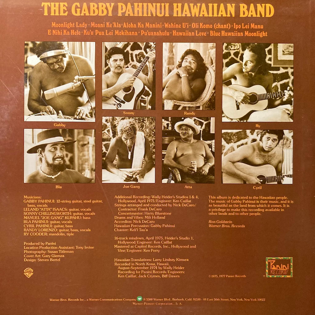 Gabby Pahinui Hawaiian Band - Gabby Pahinui Hawaiian Band, Vol.1