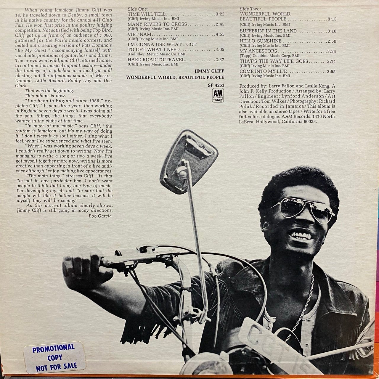 Jimmy Cliff – Wonderful World, Beautiful People
