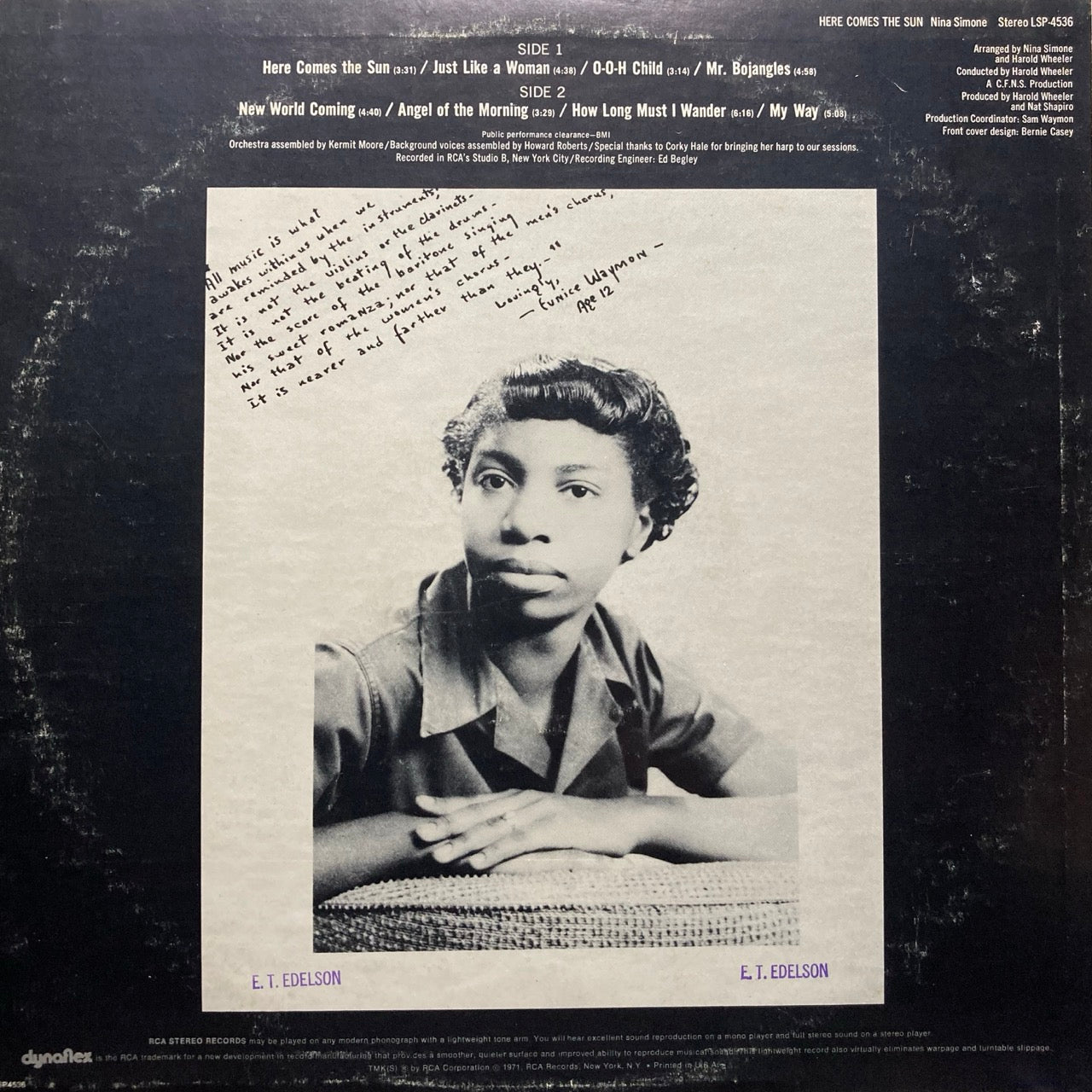 Nina Simone - Here Comes The Sun