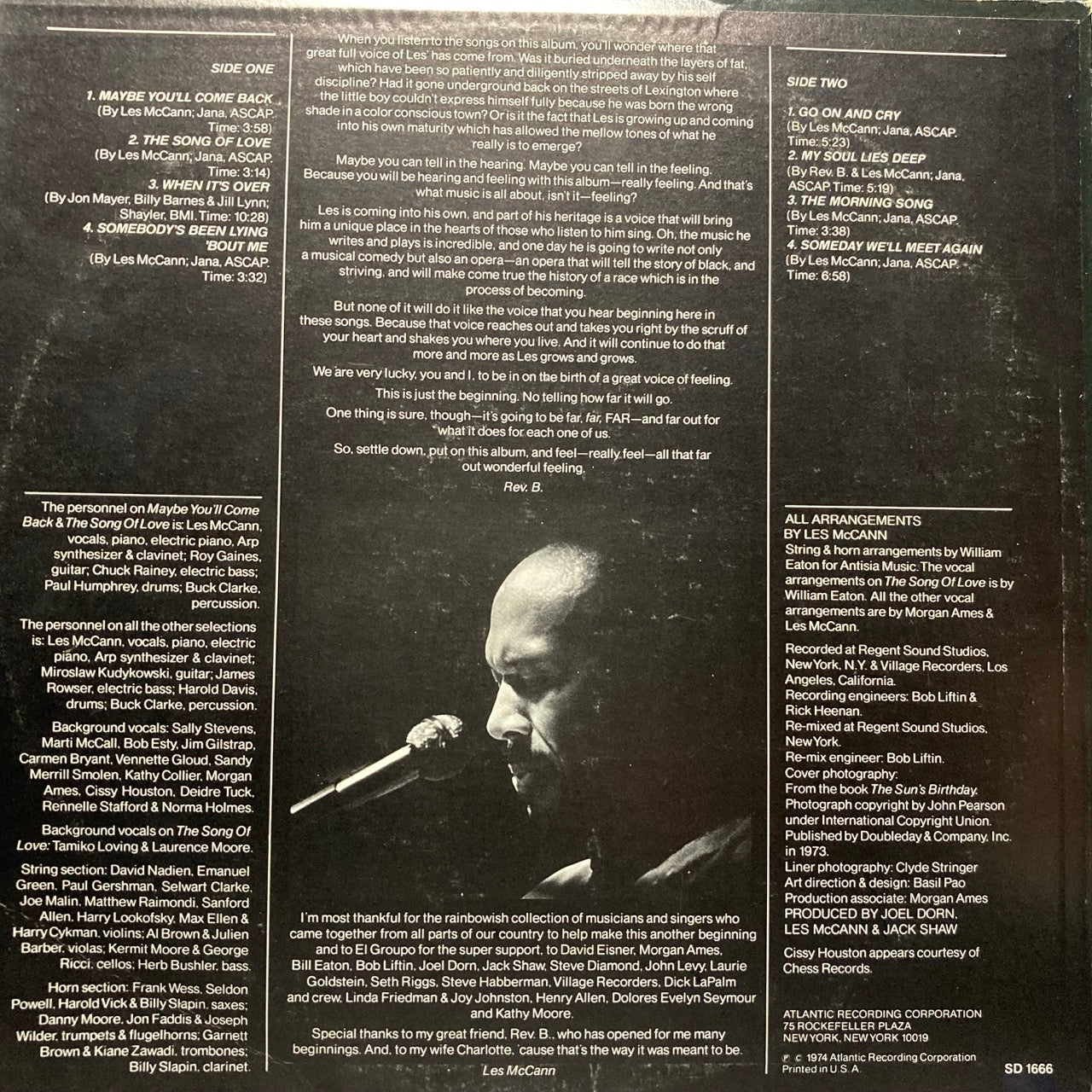 Les McCann - Another Beginning
