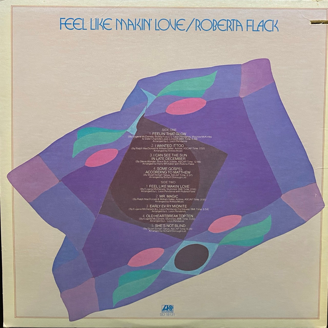 Roberta Flack – Feel Like Makin' Love
