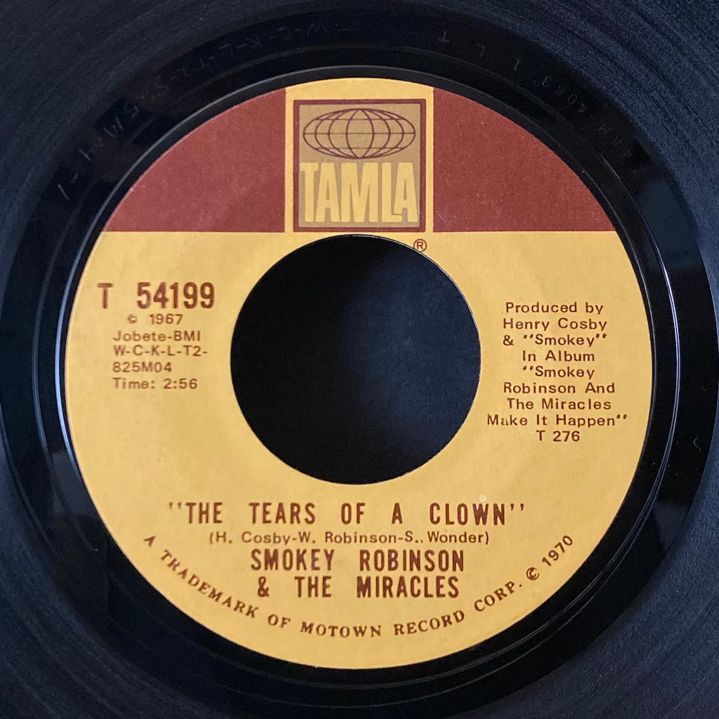 Smokey Robinson & The Miracles - Promise Me/The Tears Of A Clown [7"]