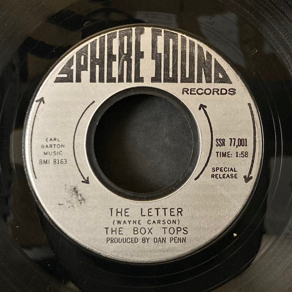 The Box Tops - The Letter/Happy Times [7"]
