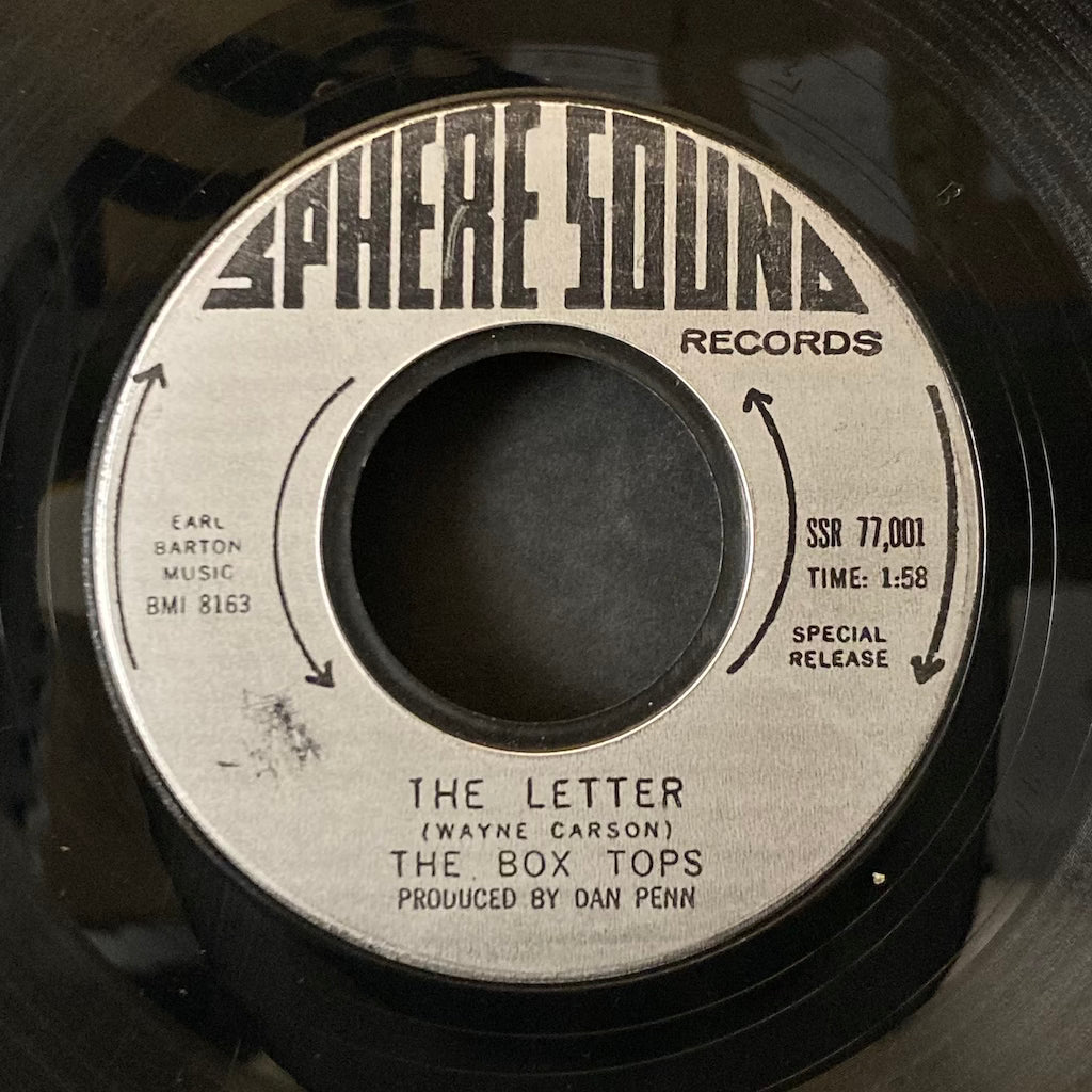 The Box Tops - The Letter/Happy Times [7"]