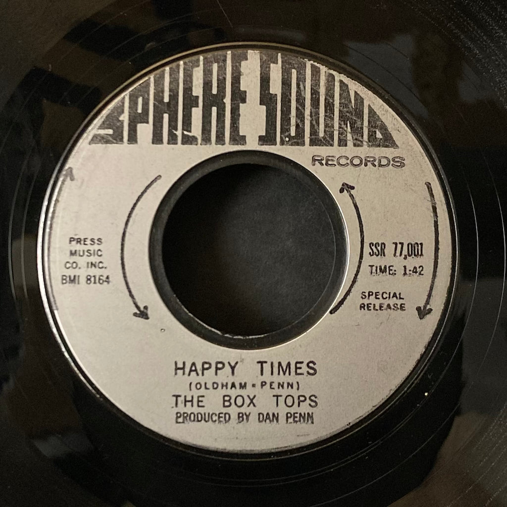 The Box Tops - The Letter/Happy Times [7"]