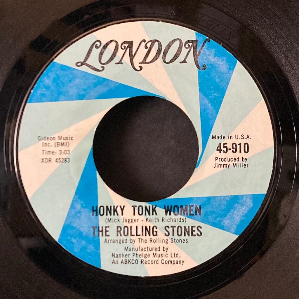 The Rolling Stones - You Can't Always Get What You Want/Honky Tonk Women [7"]