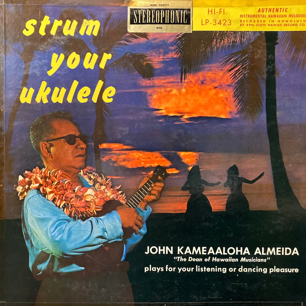 John Kameaaloha Almeida - Strum Your Ukulele [Translucent Red Vinyl]