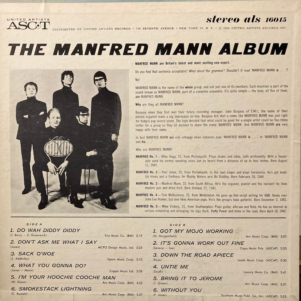 Manfred Mann - The Manfred Mann Album