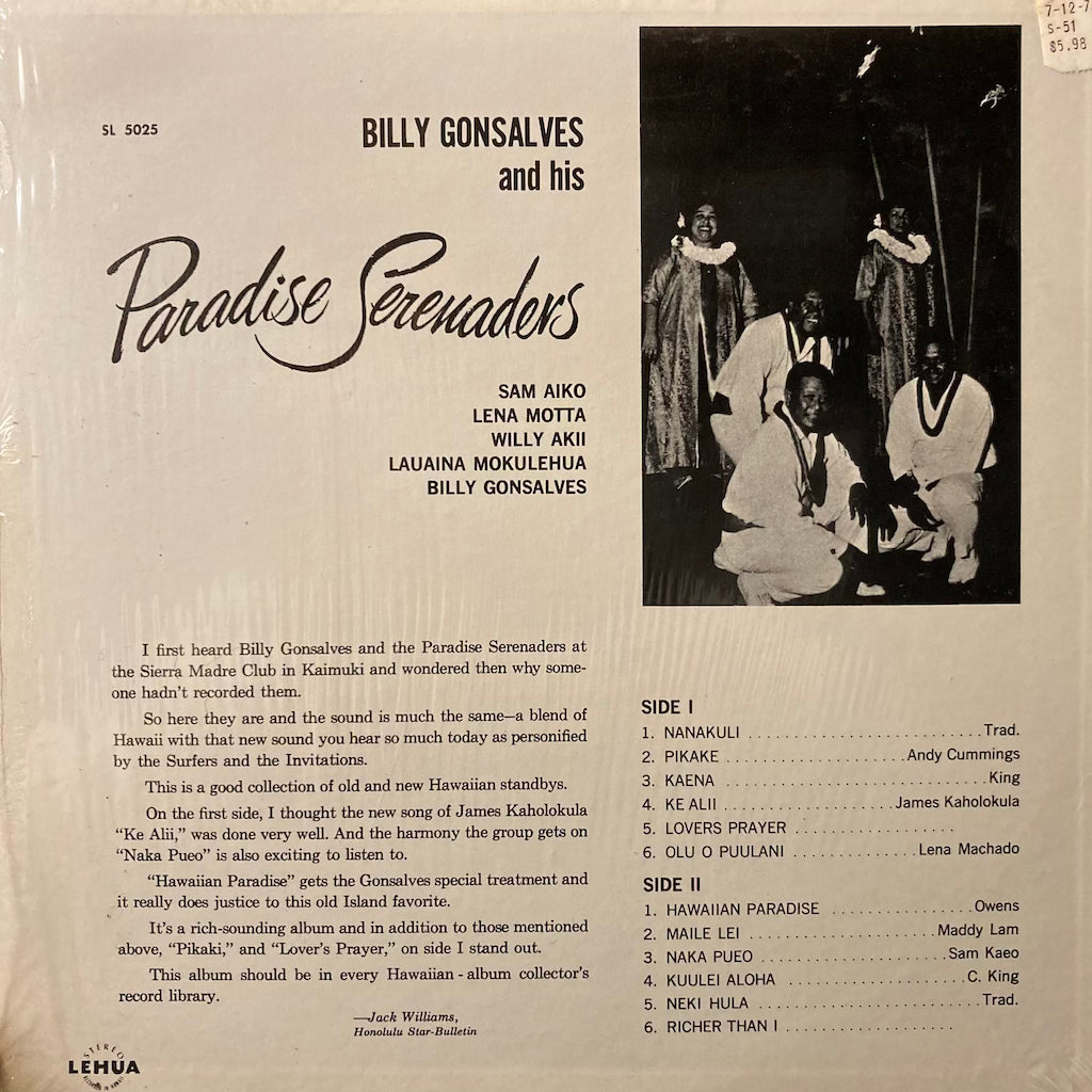 Paradise Serenaders - Paradise Serenaders