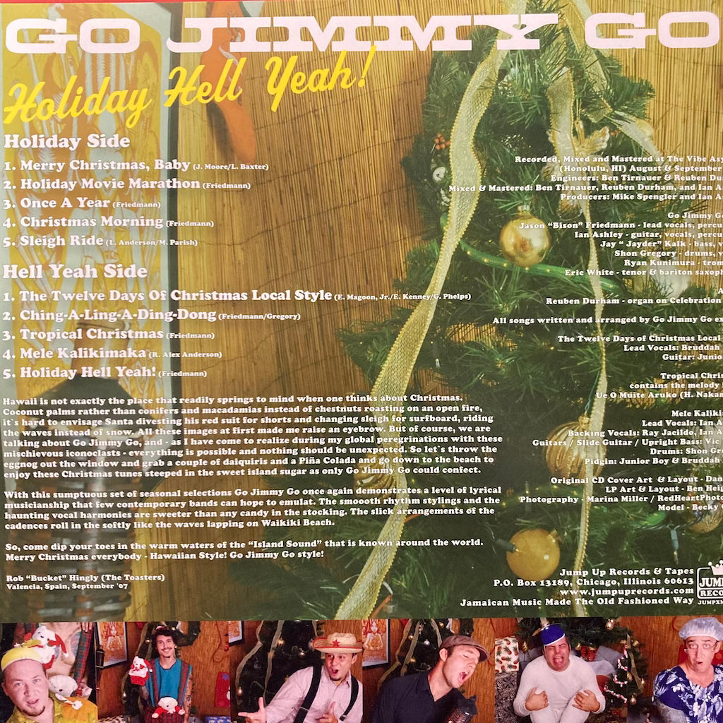 Go Jimmy Go - Holiday Hell Yeah! [Green Vinyl]